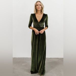 Baltic Born Sofia Velvet Maxi Dress